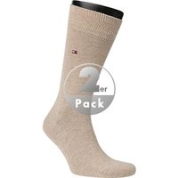 Tommy Hilfiger Herren Socken beige Baumwolle unifarben von Tommy Hilfiger