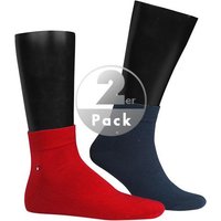 Tommy Hilfiger Herren Socken blau Baumwolle unifarben von Tommy Hilfiger