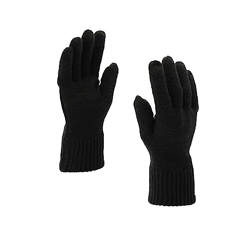 Tommy Hilfiger Herren Split Stitch Flag Gloves Handschuhe, Schwarz, Einheitsgröße von Tommy Hilfiger
