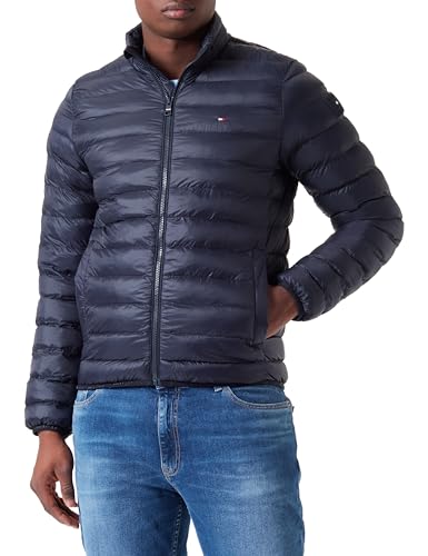 Tommy Hilfiger Herren Steppjacke Cl Stand Collar Jacket Übergangsjacke, Blau (Desert Sky), L von Tommy Hilfiger