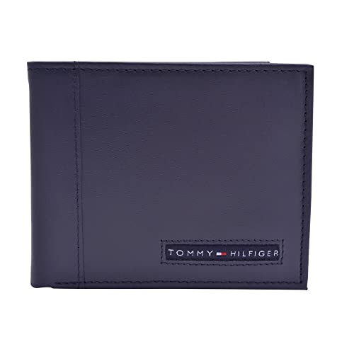 Tommy Hilfiger Herren Sw-915675-nav Reisezubehör-Bi-Fold-Brieftasche, Navy Cambridge, Einheitsgröße von Tommy Hilfiger