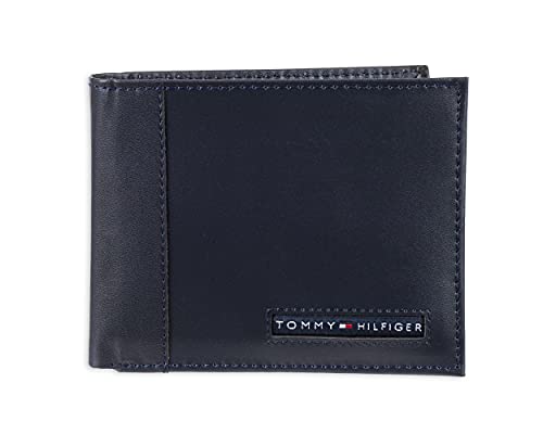 Tommy Hilfiger Herren Sw-915675-nav Reisezubehör-Bi-Fold-Brieftasche, Navy Cambridge, Einheitsgröße von Tommy Hilfiger