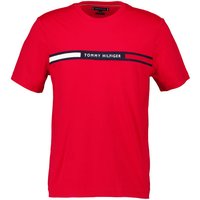 Tommy Hilfiger Herren T-Shirt rot Baumwolle Tommy Hilfiger Herren T-Shirt rot Baumwolle von Tommy Hilfiger