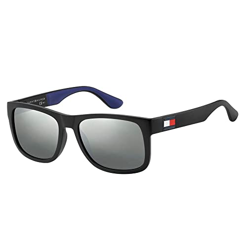 Tommy Hilfiger Herren TH 1556/S Sonnenbrille, Blau (BLK Blue), 56 von Tommy Hilfiger