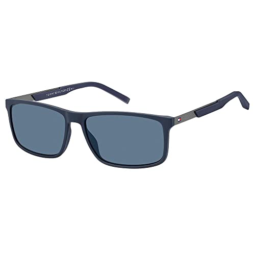 Tommy Hilfiger Unisex Th 1675/s Sunglasses, IPQ/KU MTTBLU Blue, 59 von Tommy Hilfiger