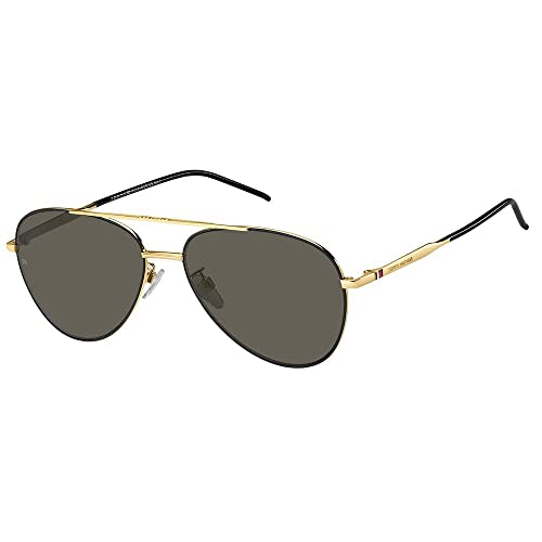 Tommy Hilfiger Unisex Th 1788/f/s Sunglasses, I46/IR MT Blck Gold, 60 von Tommy Hilfiger