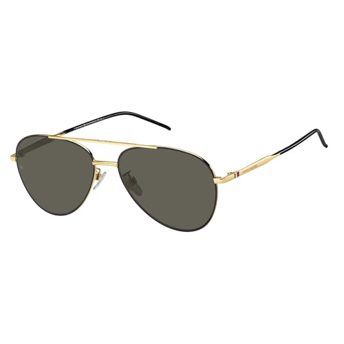 Tommy Hilfiger Unisex Th 1788/f/s Sunglasses, I46/IR MT Blck Gold, 60 von Tommy Hilfiger