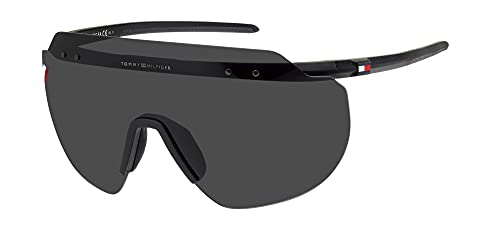 Tommy Hilfiger Unisex Th 1804/s Sunglasses, 003/IR MATT Black, One Size von Tommy Hilfiger