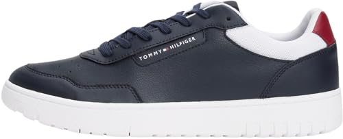 Tommy Hilfiger Herren Court Sneaker Basket Core Lite Low Top, Blau (Desert Sky), 41 von Tommy Hilfiger