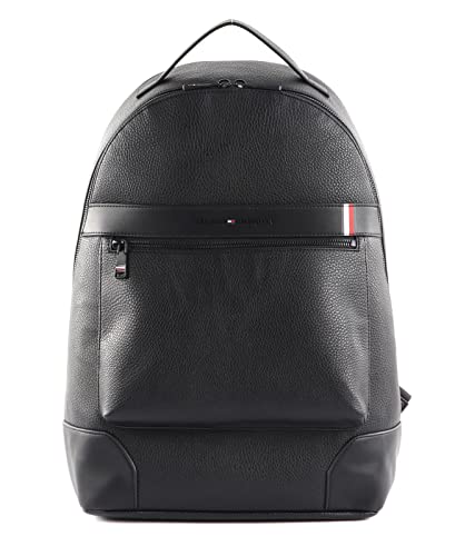 Tommy Hilfiger Herren TH Central Backpack AM0AM10275 Rucksäcke, Schwarz (Black) von Tommy Hilfiger