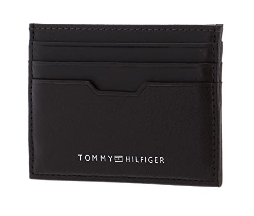 Tommy Hilfiger Herren TH Downtown CC Holder Reisezubehör-Bi-Fold-Brieftasche, Testa Di Moro von Tommy Hilfiger