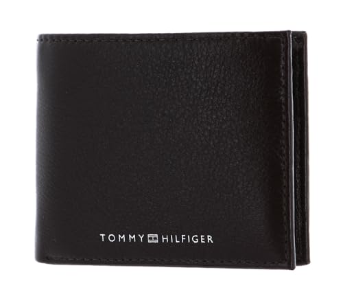 Tommy Hilfiger Herren TH Downtown Mini CC Wallet Reisezubehör-Bi-Fold-Brieftasche, Testa Di Moro von Tommy Hilfiger