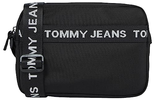 Tommy Jeans Herren Umhängetasche Essential Mittelgroß, Schwarz (Black), Onesize von Tommy Jeans