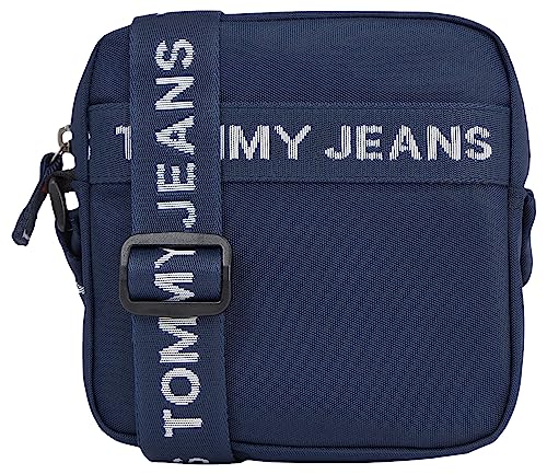 Tommy Jeans Herren Umhängetasche Essential Reporter Mittelgroß, Blau (Twilight Navy), Onesize von Tommy Jeans