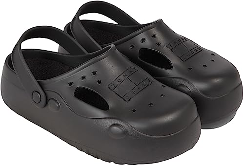 Tommy Jeans Tjm Freedom Mule Warm Lining Schlappen, Herren, Schwarz (Black), 43/44 Eu von Tommy Jeans