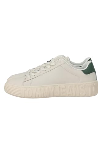 Tommy Hilfiger Herren TJM Leather Outsole Schuhe, Ivory, 42 EU von Tommy Hilfiger