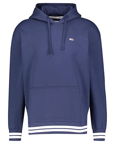 Tommy Hilfiger Herren TJM Rlxd Collegiate Hoodie Sweatshirt, Twilight Navy, XXL von Tommy Hilfiger