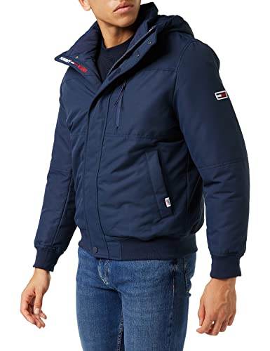 Tommy Jeans Herren TJM TECH Bomber DM0DM11189 Gepolsterte Mäntel, Blau, S von Tommy Jeans