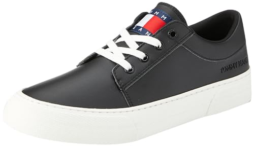 Tommy Jeans Herren TJM Vulc. Skate Derby ESS EM0EM01282 Vulkanisierte Sneaker, Blau, 40 EU von Tommy Jeans