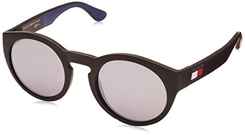 Tommy Hilfiger Herren Th 1555/S Sonnenbrille, Schwarz Blau, Medium von Tommy Hilfiger