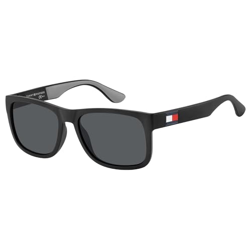 Tommy Hilfiger Herren Th 1556/S Sonnenbrille, Mehrfarbig (BlackGrey), 52 von Tommy Hilfiger