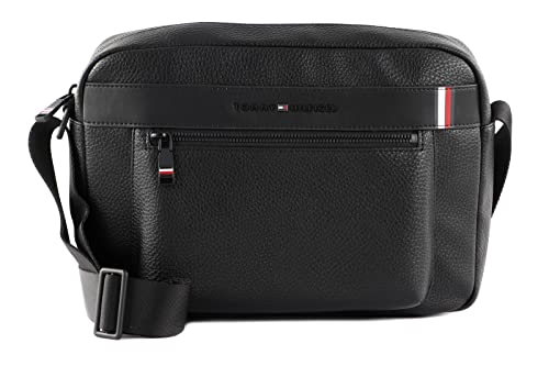 Tommy Hilfiger Herren TH Central Schultertasche, Schwarz, One Size von Tommy Hilfiger