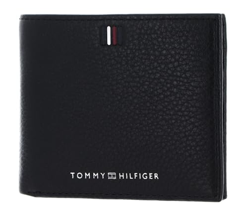 Tommy Hilfiger Herren TH Central Mini CC Wallet AM0AM11854 Geldbörsen, Schwarz (Black) von Tommy Hilfiger