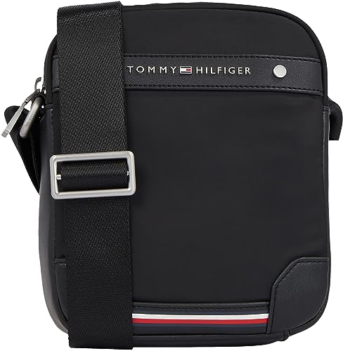 Tommy Hilfiger Herren Umhängetasche Reporter Klein, Schwarz (Black), Onesize von Tommy Hilfiger