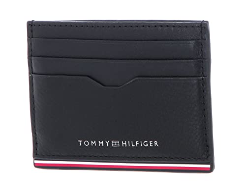 Tommy Hilfiger Herren Portemonnaie TH Corporate Cc Holder Klein, Schwarz (Black), Einheitsgröße von Tommy Hilfiger