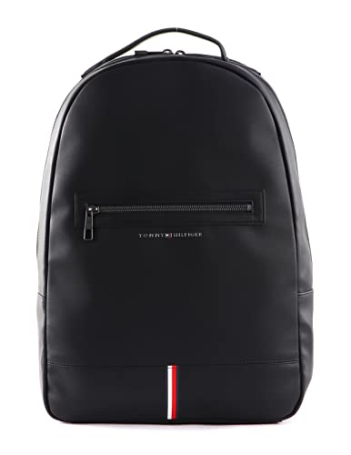 Tommy Hilfiger Herren Rucksack TH Corporate Backpack Laptop, Schwarz (Black), Einheitsgröße von Tommy Hilfiger