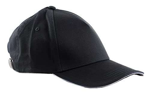 Tommy Hilfiger Herren Cap TH Elevated Corporate Basecap, Schwarz (Black), Einheitsgröße von Tommy Hilfiger