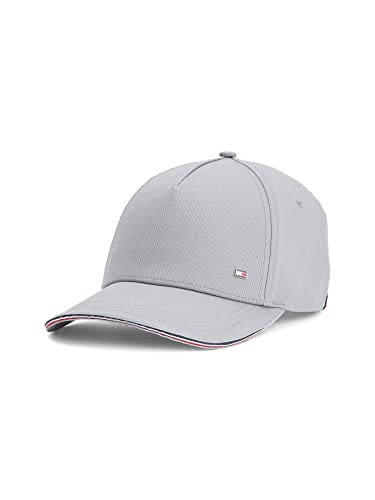 Tommy Hilfiger Herren Cap TH Elevated Corporate Basecap, Grau (Mid Grey), Einheitsgröße von Tommy Hilfiger