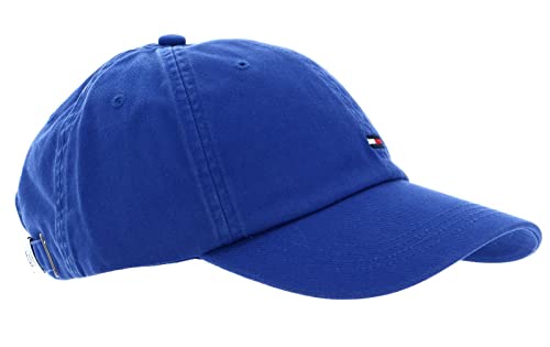 Tommy Hilfiger Herren Cap TH Flag Soft Basecap, Blau (Blue Sapphire), Einheitsgröße von Tommy Hilfiger