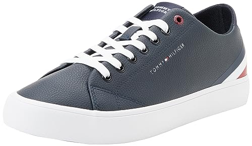 Tommy Hilfiger Herren Vulcanized Sneaker Core Low Schuhe, Blau (Desert Sky), 42 von Tommy Hilfiger