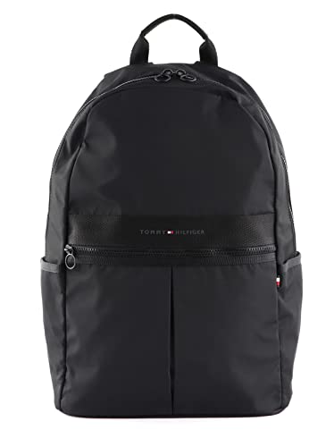 Tommy Hilfiger Herren TH Horizon Backpack AM0AM10266 Rucksäcke, Schwarz (Black) von Tommy Hilfiger