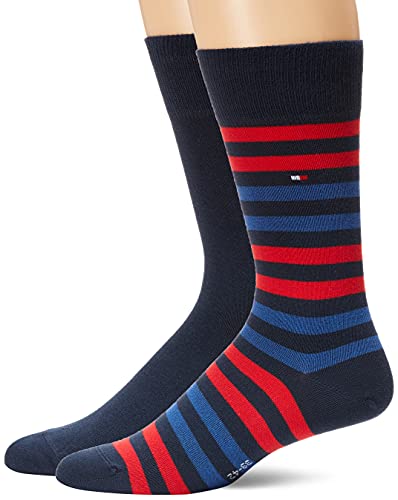 Tommy Hilfiger Herren Th Men Iconic Hidden 2p Socken, Mehrfarbig (Tommy Original 085), 39-42 EU von Tommy Hilfiger