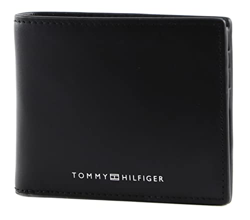 Tommy Hilfiger Herren TH MODERN Leather Mini CC Wallet AM0AM10995 Geldbörsen, Schwarz (Black) von Tommy Hilfiger