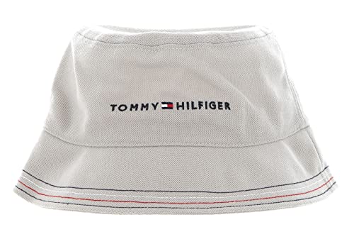 Tommy Hilfiger Herren Fischerhut TH Skyline Bucket Hat , Beige (Stone), Einheitsgröße von Tommy Hilfiger