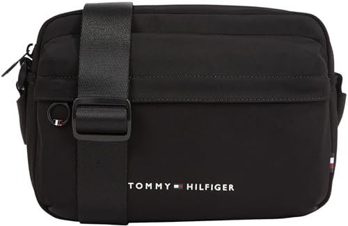 Tommy Hilfiger Herren Umhängetasche Skyline Reporter Mittelgroß, Schwarz (Black), Einheitsgröße von Tommy Hilfiger