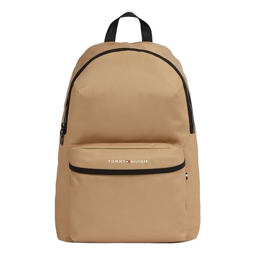 Tommy Hilfiger Herren Rucksack TH Skyline Backpack Handgepäck, Grün (Classic Khaki), Einheitsgröße von Tommy Hilfiger