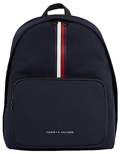 Tommy Hilfiger Herren Rucksack Skyline Stripe Handgepäck, Blau (Space Blue), Onesize von Tommy Hilfiger