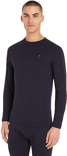 Tommy Hilfiger Herren Thermal Ls UM0UM03058 Langarm T-Shirts, Blau (Desert Sky), XXL von Tommy Hilfiger