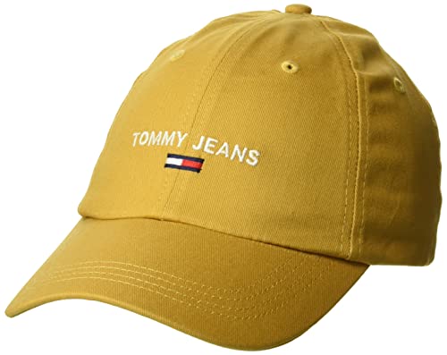 Tommy Hilfiger Herren Tommy Jeans Baseball Cap, Weizen, Einheitsgröße von Tommy Hilfiger