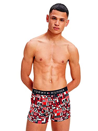 Tommy Hilfiger Herren Trunk Print Badehose, Cut Clash, L von Tommy Hilfiger