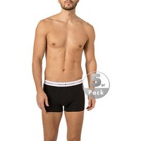 Tommy Hilfiger Herren Trunks Schwarz Baumwolle unifarben von Tommy Hilfiger