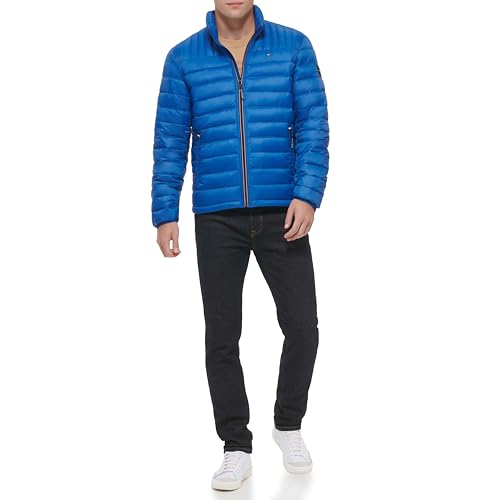 Tommy Hilfiger Herren Men's Water Resistant Ultra Loft Down Alternative Puffer Jacket Daunenalternative, Mantel, New Royal, XXL von Tommy Hilfiger