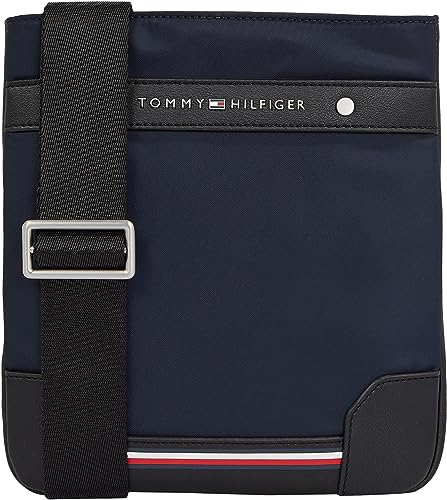 Tommy Hilfiger Herren Umhängetasche Crossover Klein, Blau (Space Blue), Onesize von Tommy Hilfiger