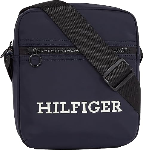 Tommy Hilfiger Herren Umhängetasche Reporter Klein, Blau (Space Blue), Onesize von Tommy Hilfiger