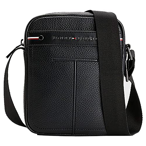 Tommy Hilfiger Herren Umhängetasche TH Central Mini Reporter Schwarz AM0AM10936 Tommy Hilfiger Herren Umhängetasche TH Central Mini Reporter Schwarz AM0AM10936 von Tommy Hilfiger