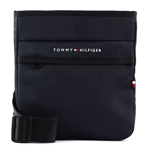 Tommy Hilfiger Herren Umhängetasche TH Skyline Mini Crossover Klein, Blau (Space Blue), Einheitsgröße von Tommy Hilfiger